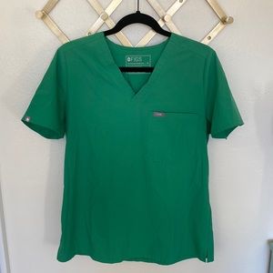 Figs scrub top. Size medium. Safety green Catarina FREEx